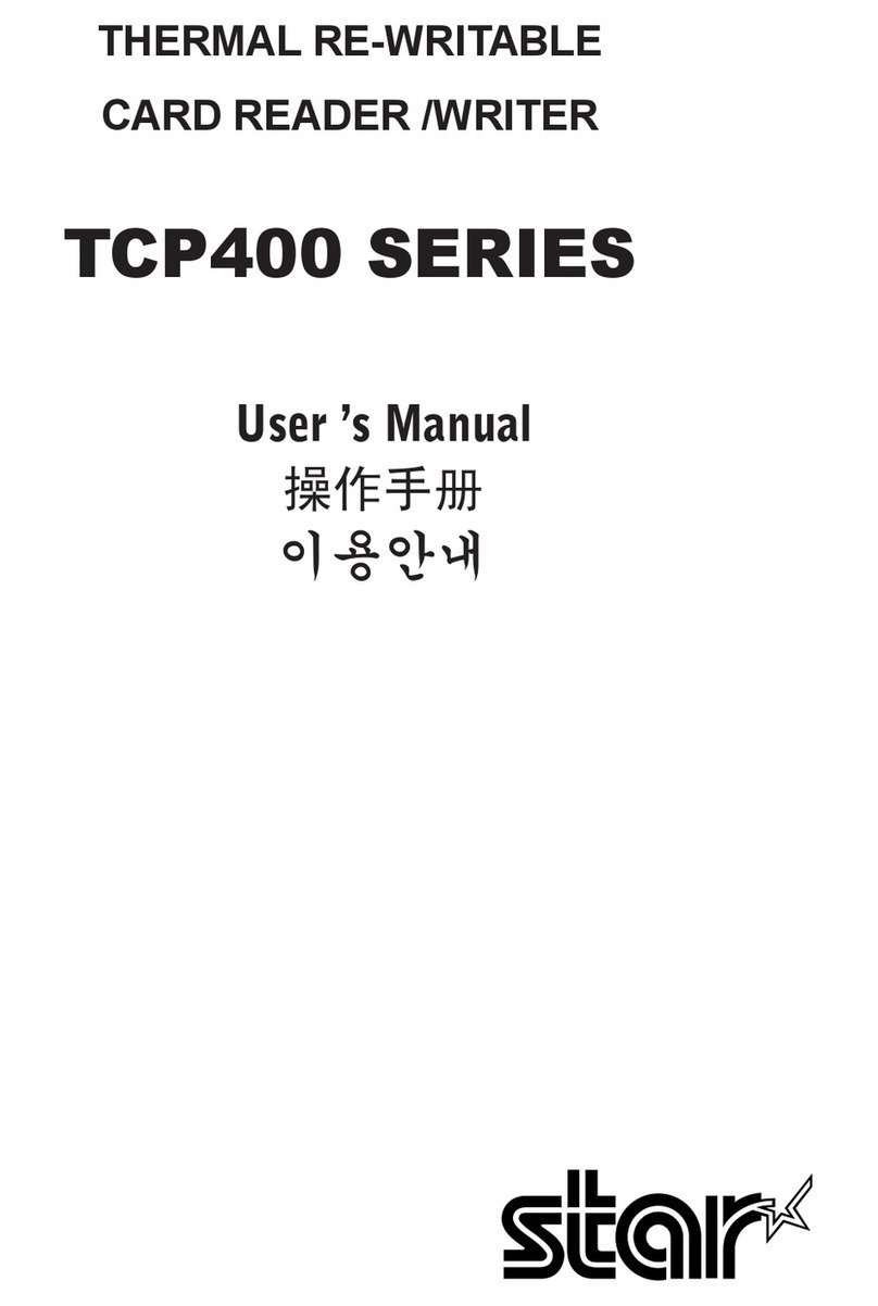 Star TCP400 SERIES User manual