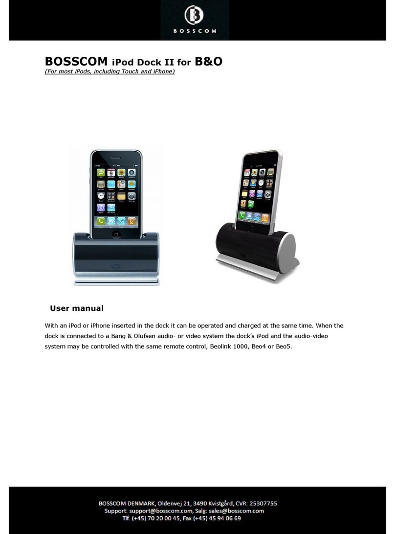 Bosscom II User manual