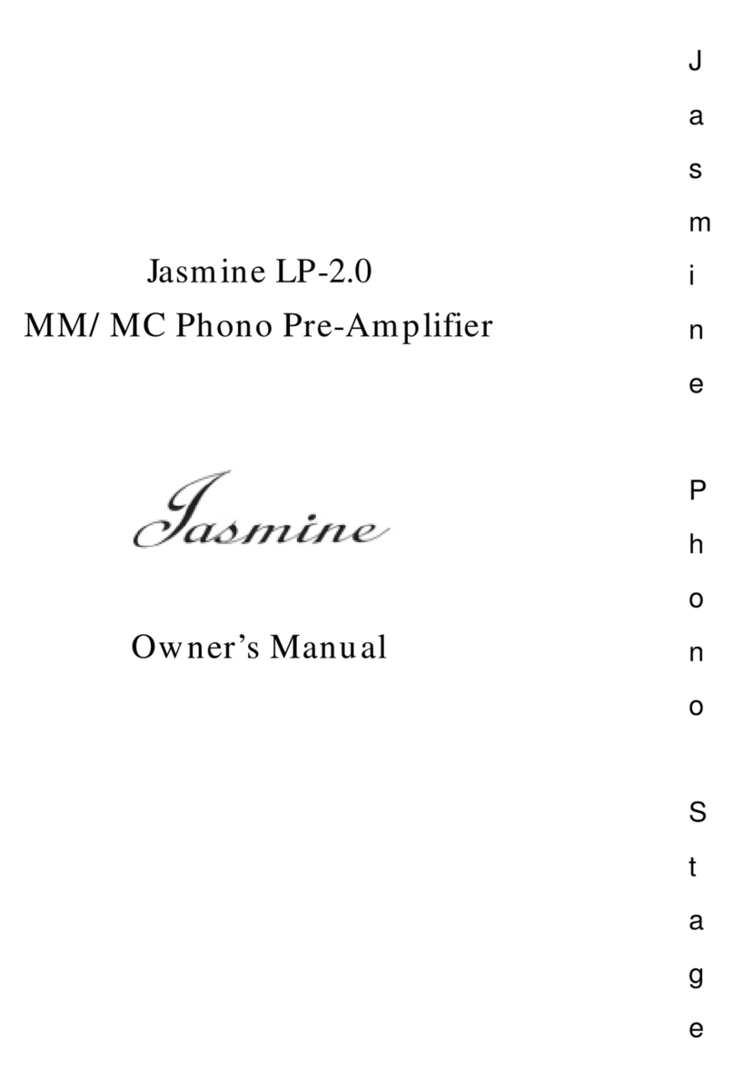 Jasmine LP-2.0 User manual
