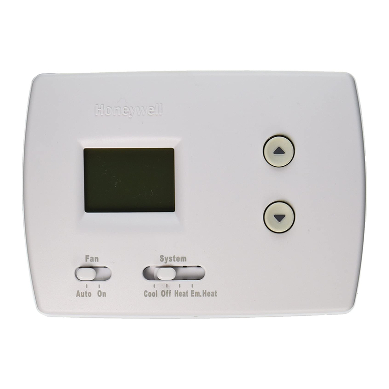 Honeywell PRO TH3210D User manual
