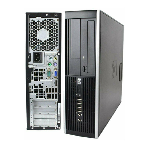 HP 8000 - Elite Convertible Minitower PC User manual