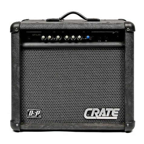 Crate GFX-20 User manual
