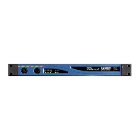powersoft DIGAM K series user manual