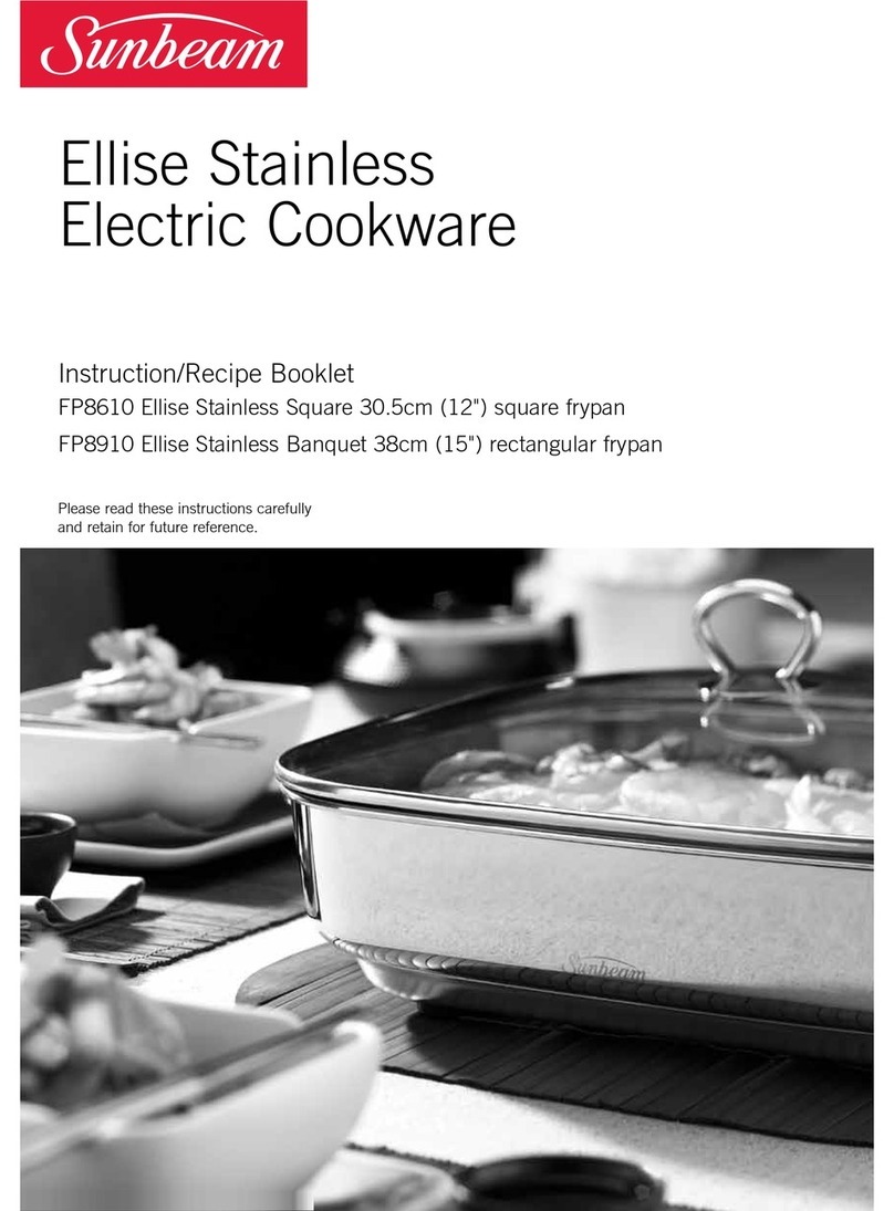 Sunbeam FP8610 Operational manual