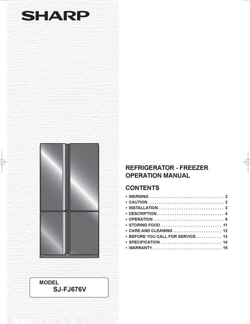 Sharp SJ-FJ676V User manual