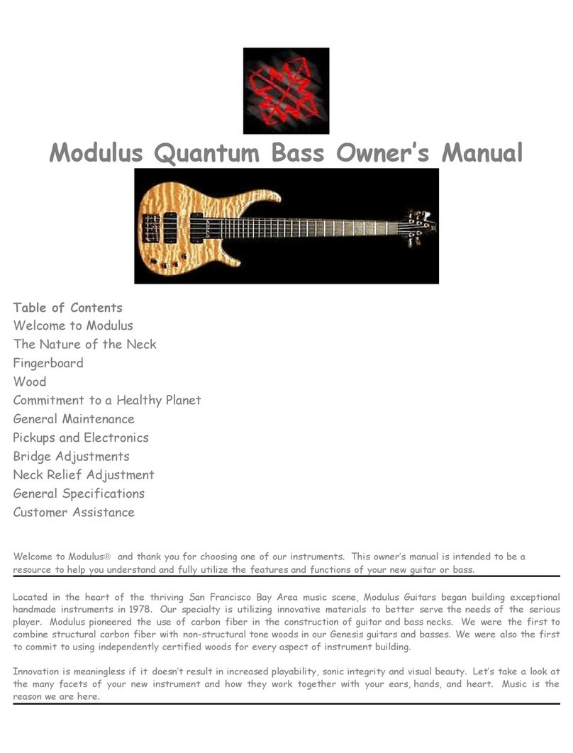 Modulus Quantum Series User manual
