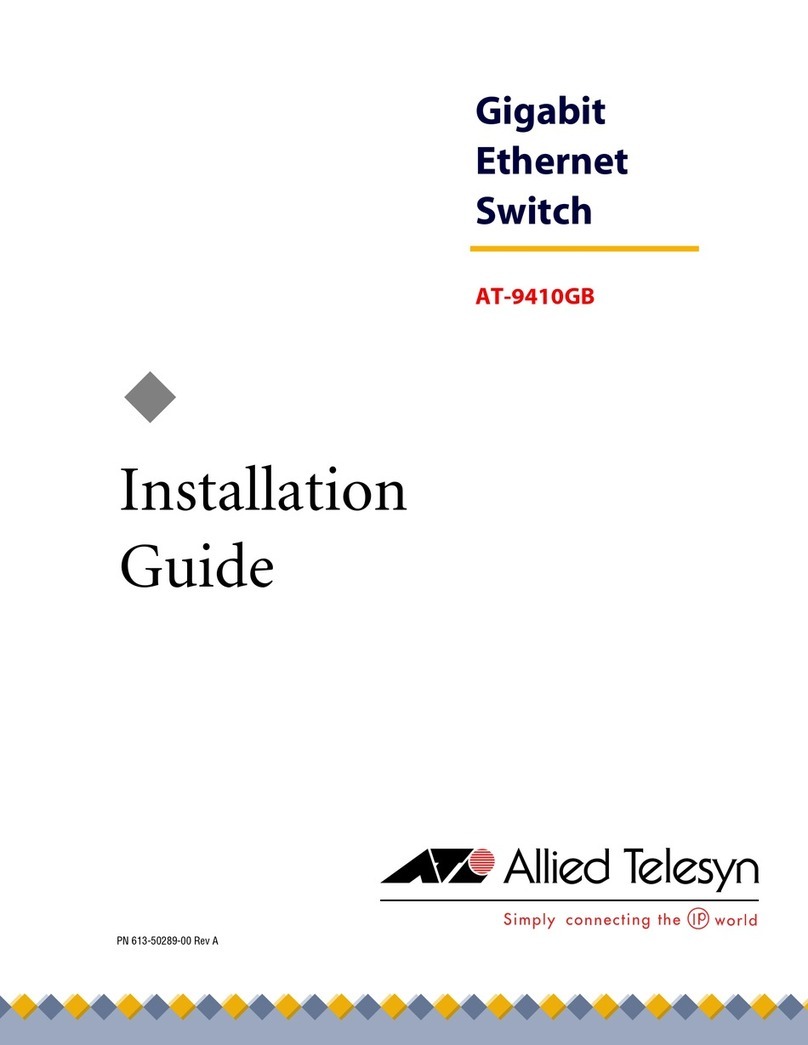 Allied Telesis AT-9410GB User manual