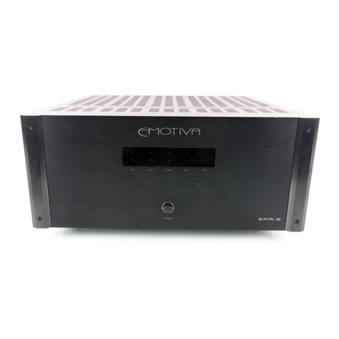 Emotiva Gen 2 XPA-5 user manual