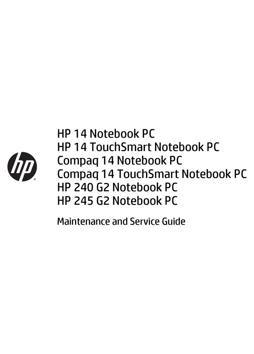 HP ENVY 14 Manual