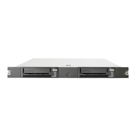 HP StoreEver 1U User manual