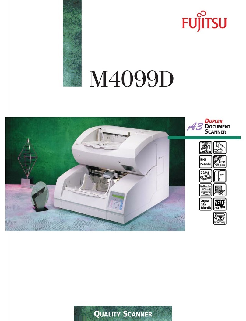 Fujitsu M4099D Specification sheet