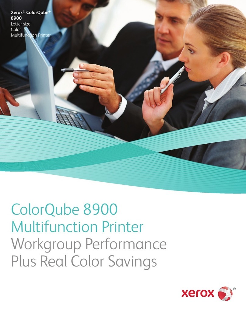 Xerox ColorQube 8900 series User manual