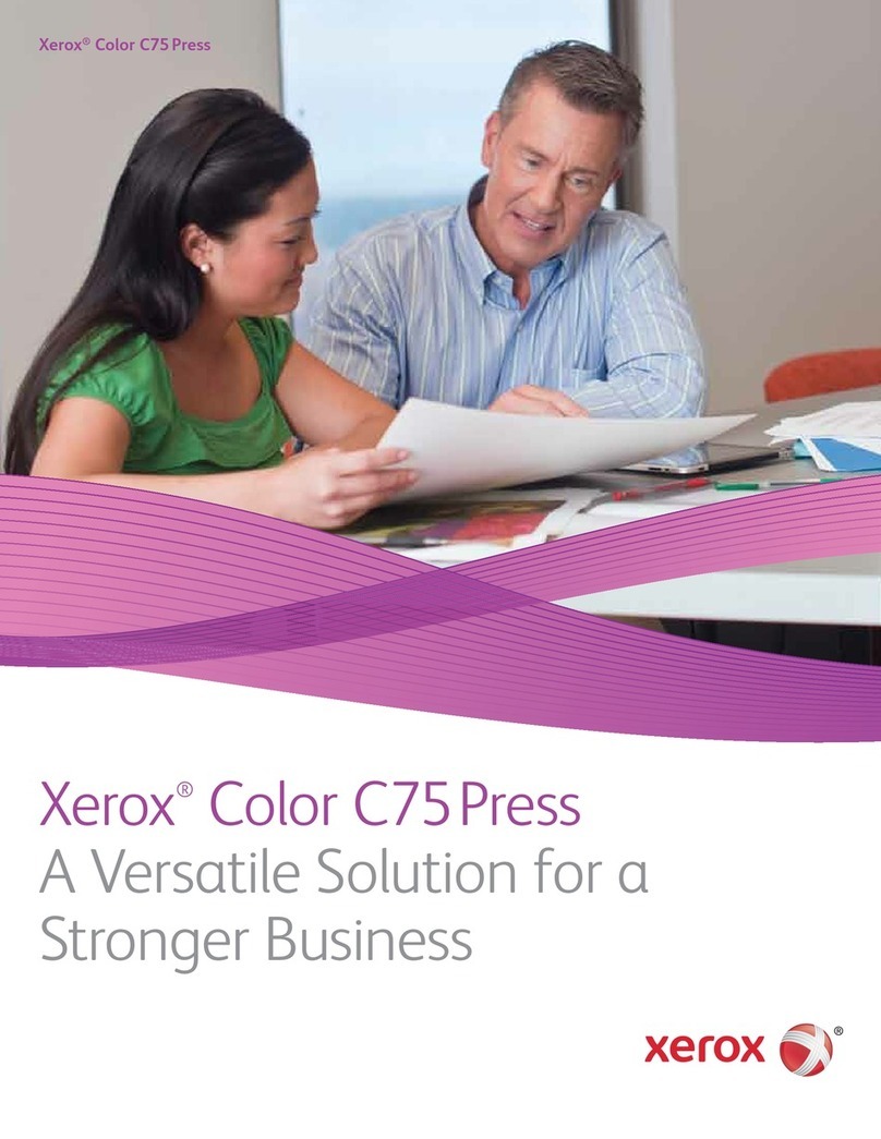 Xerox Color C75 Press User manual