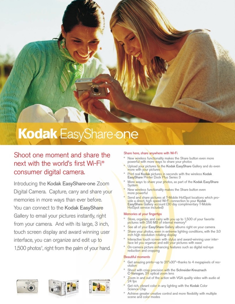 Kodak EasyShare-one datasheet