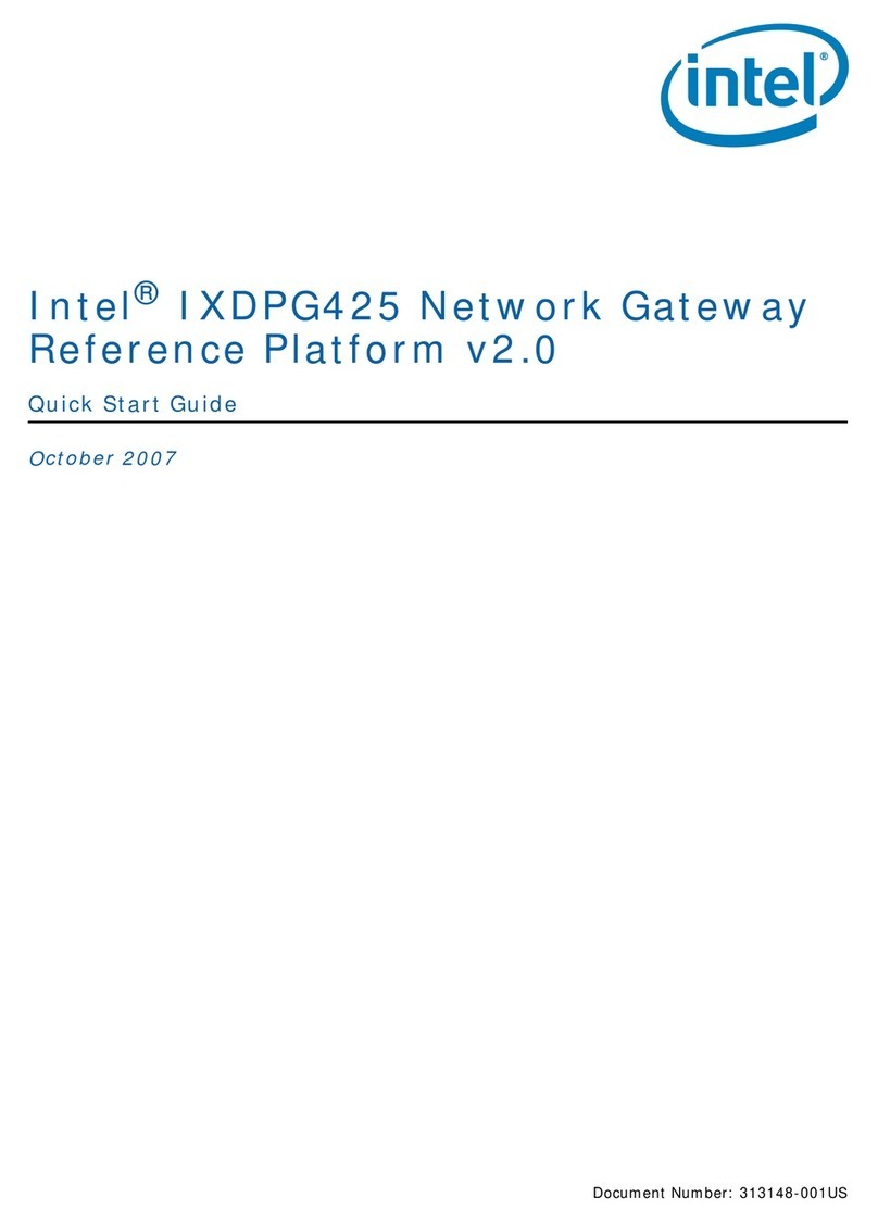 Intel IXDPG425 User manual