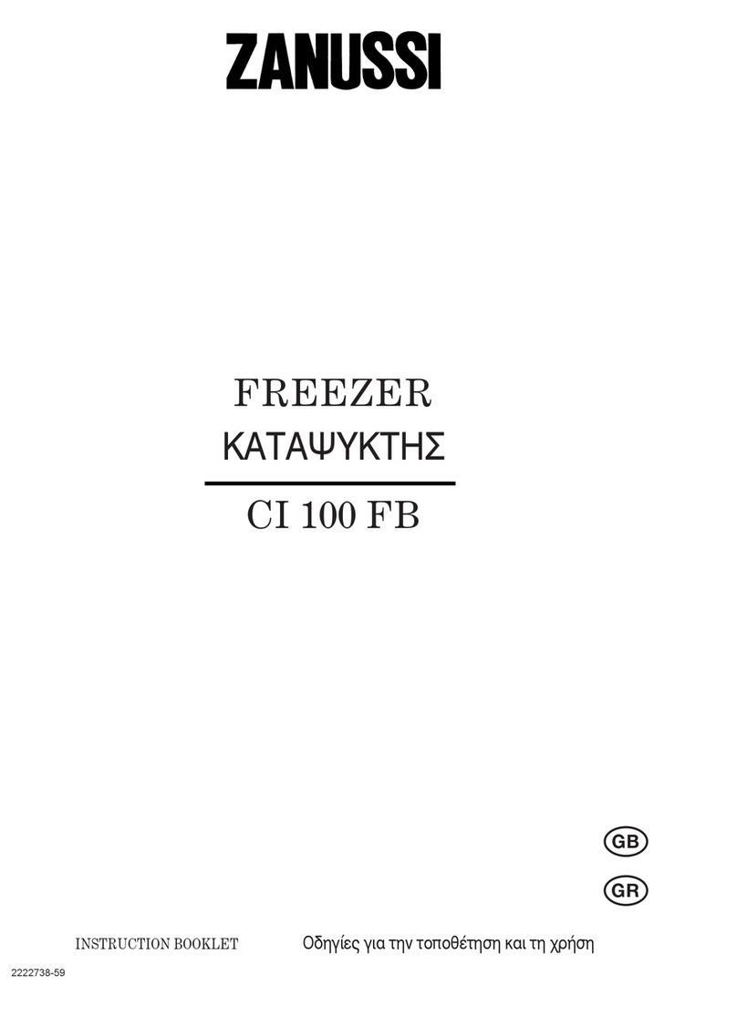 Zanussi CI100FB Instruction booklet