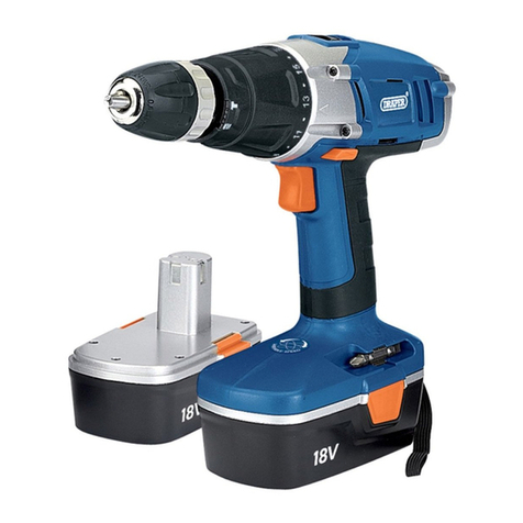 Draper 18V Cordless Hammer Drill instructions