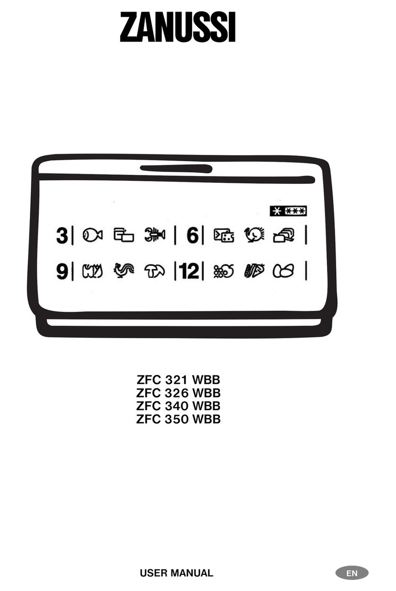 Zanussi ZFC321WBB user manual