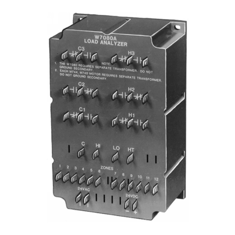 Honeywell W7080A Specifications