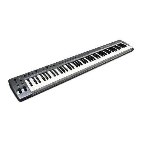 M-Audio ProKeys 88 User manual