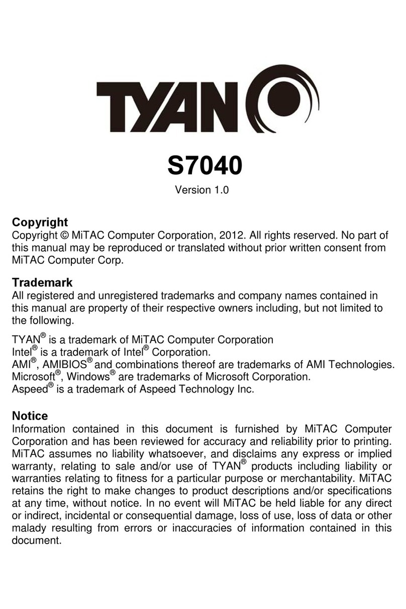 TYAN S7040 user guide