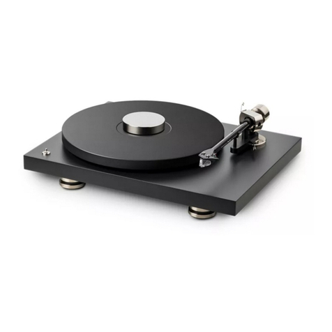 Pro-Ject Audio Systems Pro-Ject Debut SE II User manual