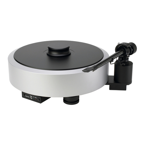 Pro-Ject Audio Systems RPM 6.1 SB SuperPack User manual