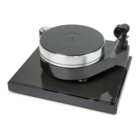 Pro-Ject Audio Systems Pro-Ject RPM 10 User manual