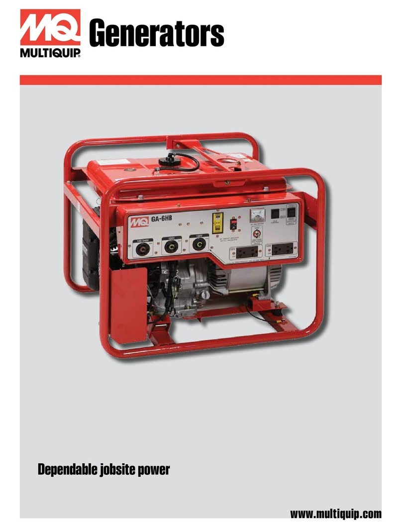 MULTIQUIP GA6HB Specifications MULTIQUIP GA6HB Specifications