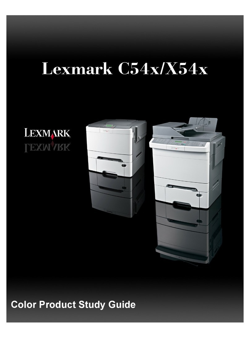 Lexmark C54x Series User manual