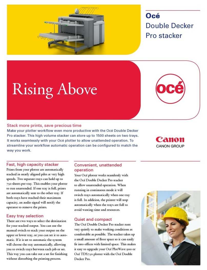 Oce PlotWave 900 User manual
