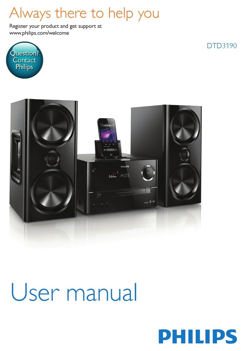 Philips DTD3190 user manual