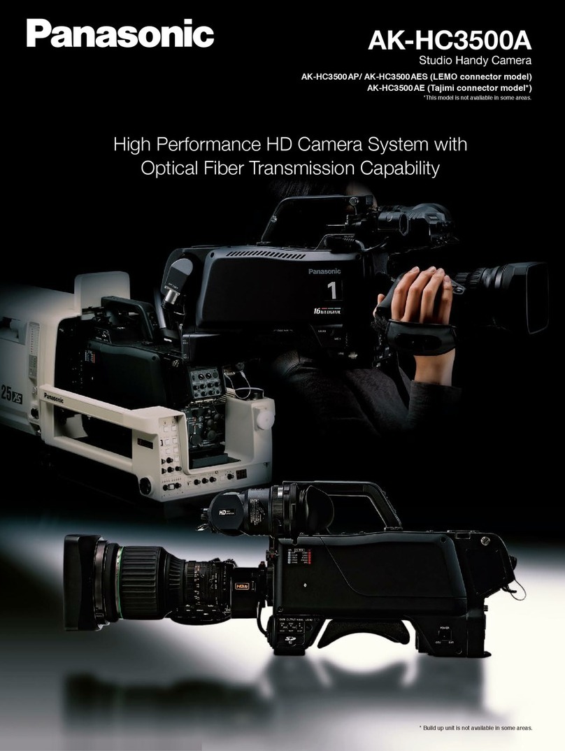 Panasonic AK-HC3500AES Installation guide