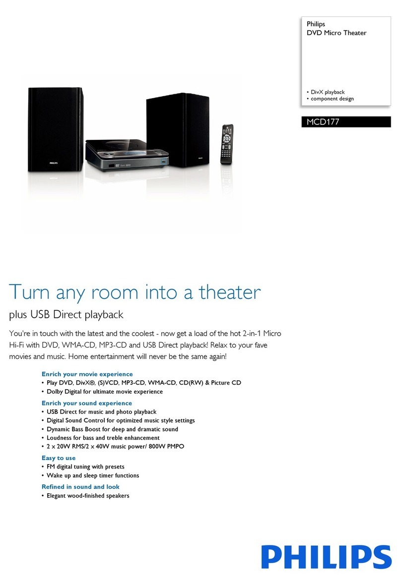 Philips MCD177/12 User manual