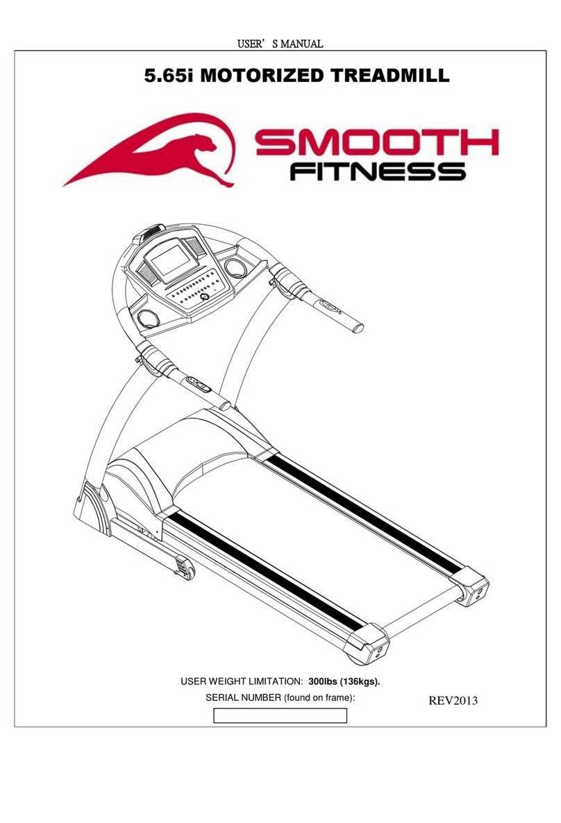 Smooth Fitness 5.65iS user manual