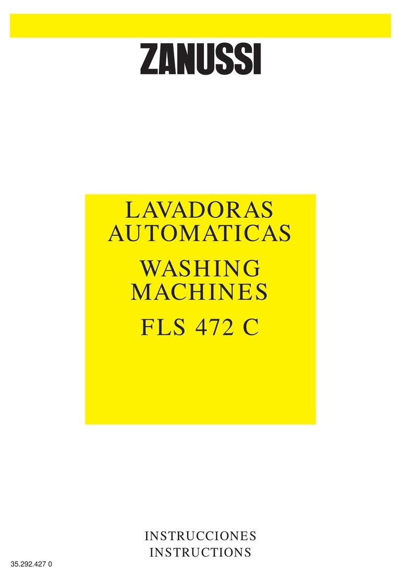 Zanussi FLS472C User manual