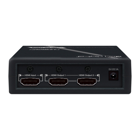Key Digital KD-1X2CS Champion User manual