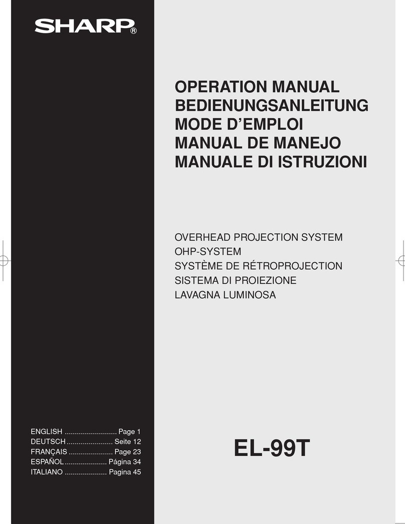 Sharp EL-99T User manual