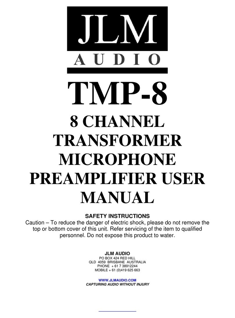 JLM TMP-8 user manual
