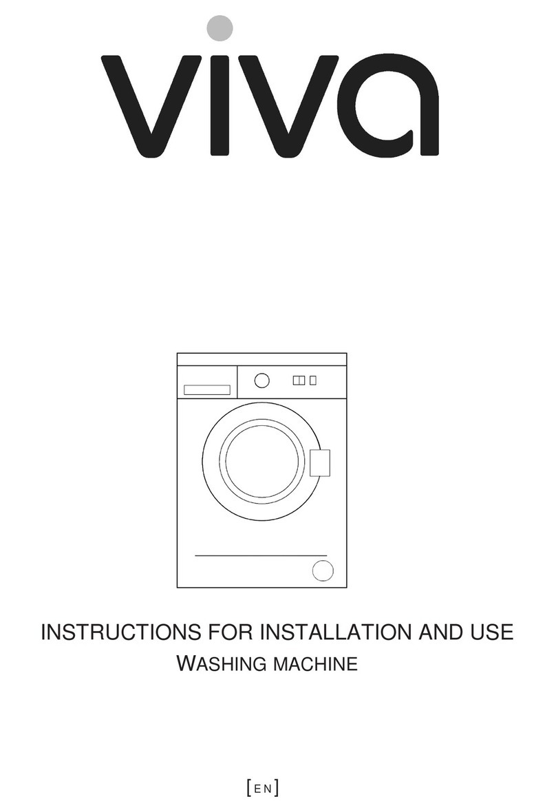 BSH VIVA WW10A00GB Instructions for installation and use