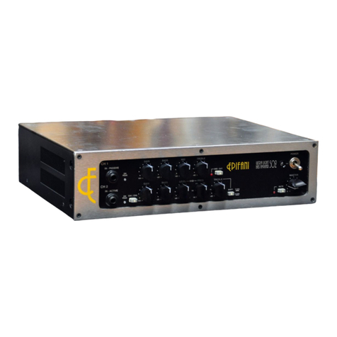 Epifani 502 User manual