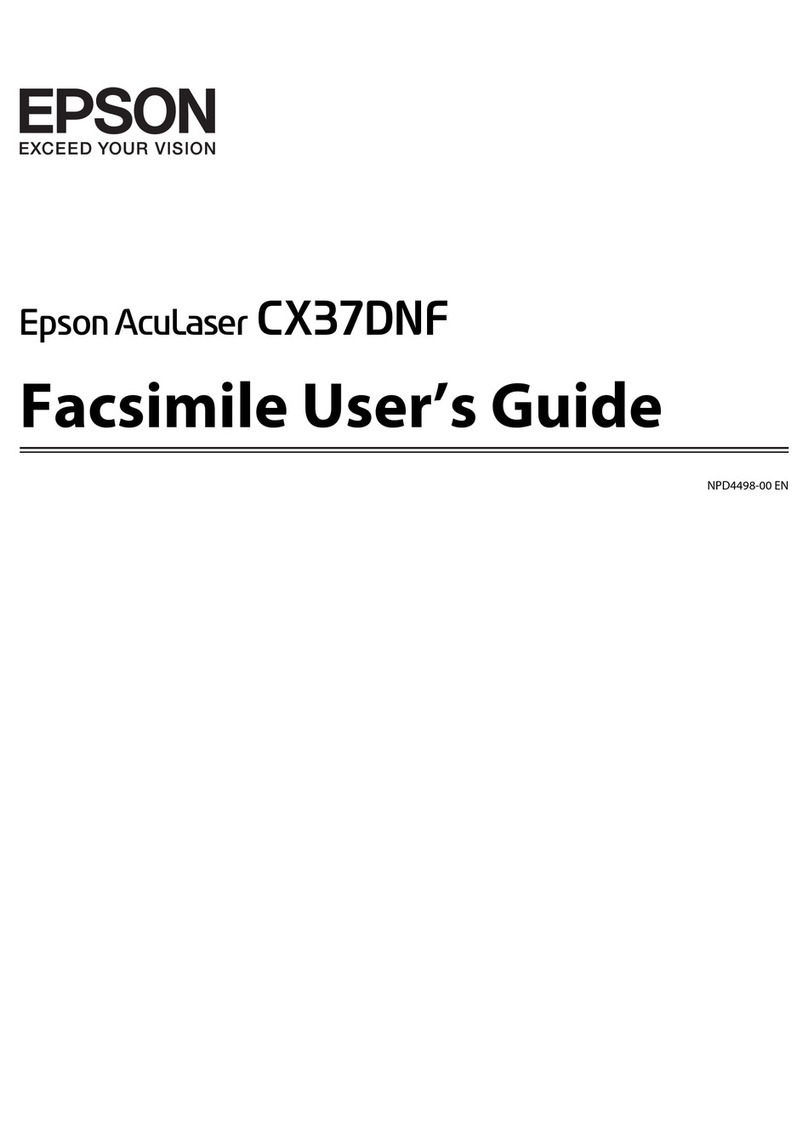 Epson AcuLaser CX37DNF  Guide User manual