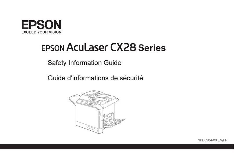 Epson AcuLaser CX28 Series Original instructions