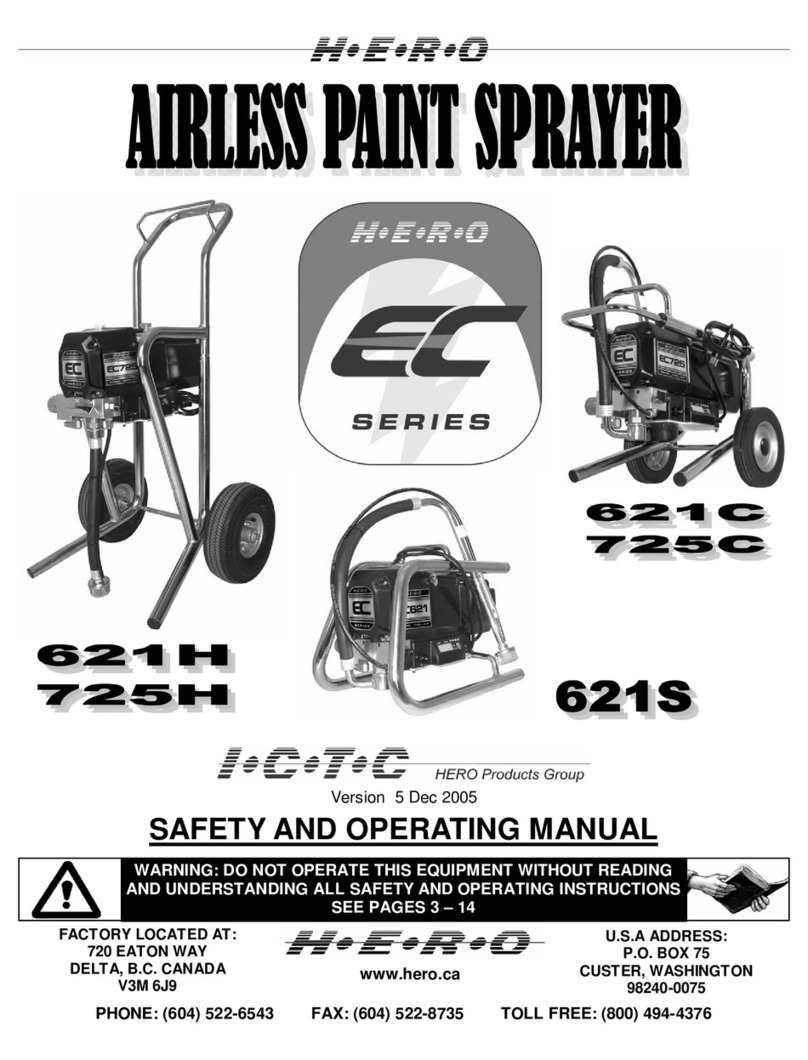 HERO ES Series Safety and operating manual