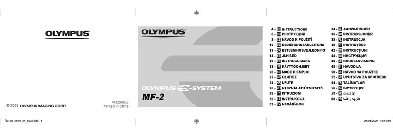 Olympus E-System MF-2 User manual Olympus E-System MF-2 User manual
