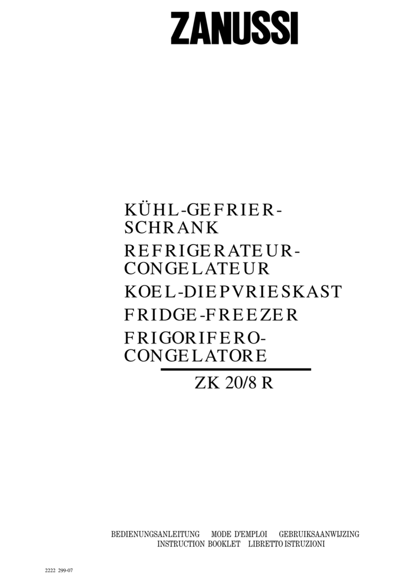 Zanussi ZK 20/8 R User manual
