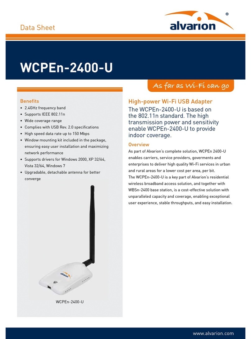 Alvarion WCPEn-2400-U datasheet