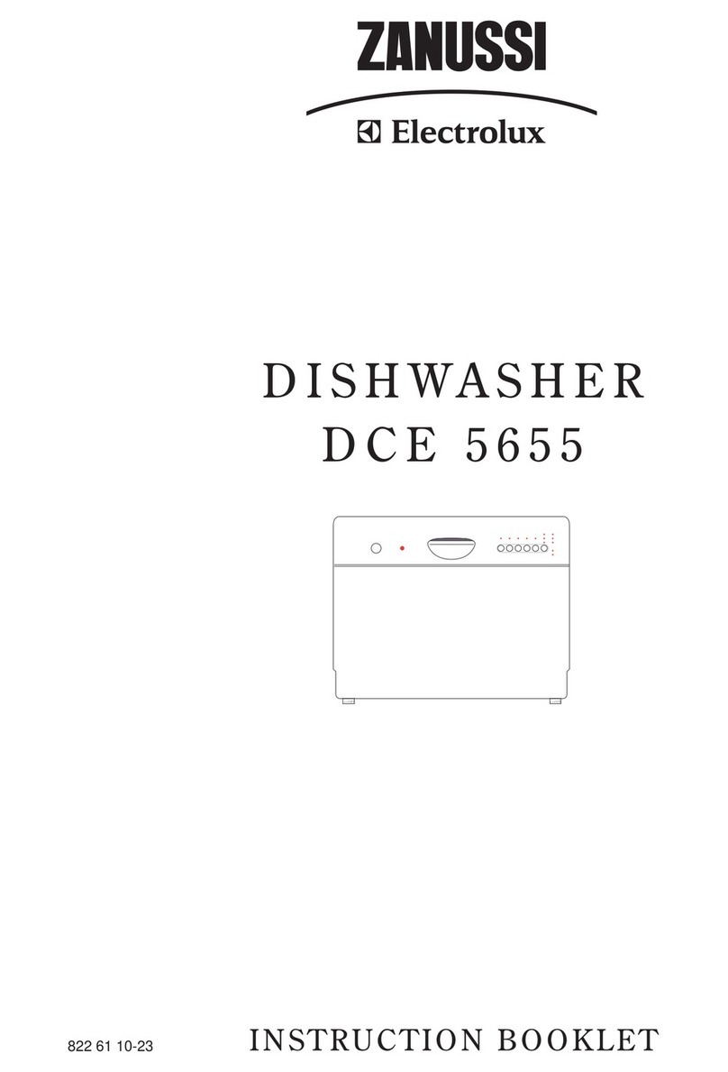 Zanussi Electrolux DCE5655 Instruction booklet