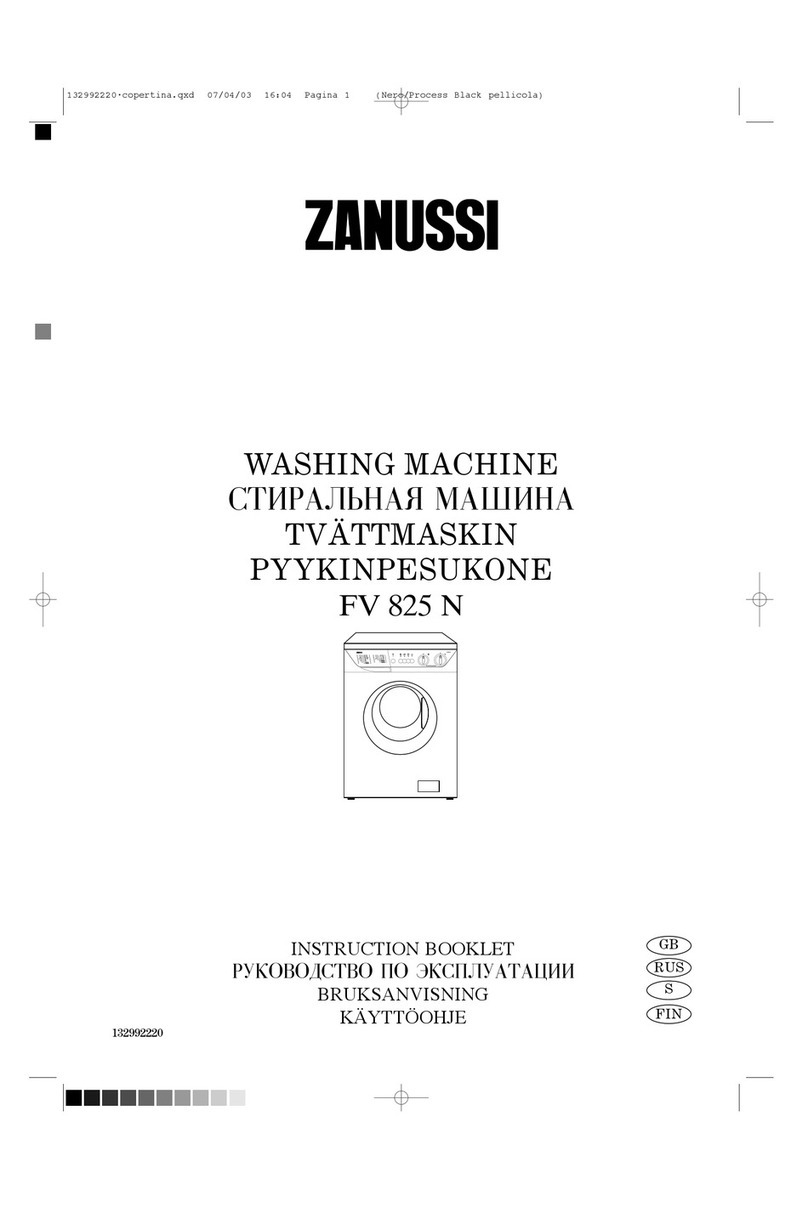 Zanussi FV 825 N User manual