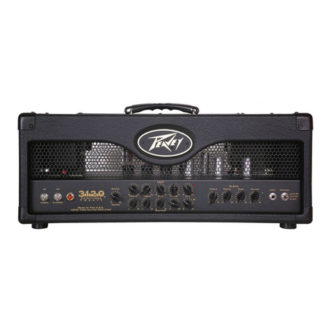 Peavey 3120 operating manual